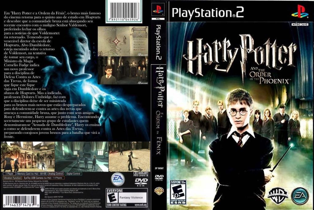 Harry Potter 5 - Sony PlayStation 2 (PS2) ((EA) Electronic Arts - 1) video game collectible [Barcode 014633356854] - Main Image 2