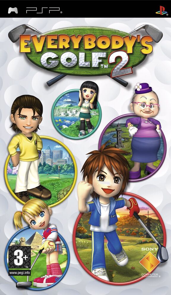 Everybody’s Golf 2 - Sony PlayStation Portable (PSP) (2) video game collectible - Main Image 1