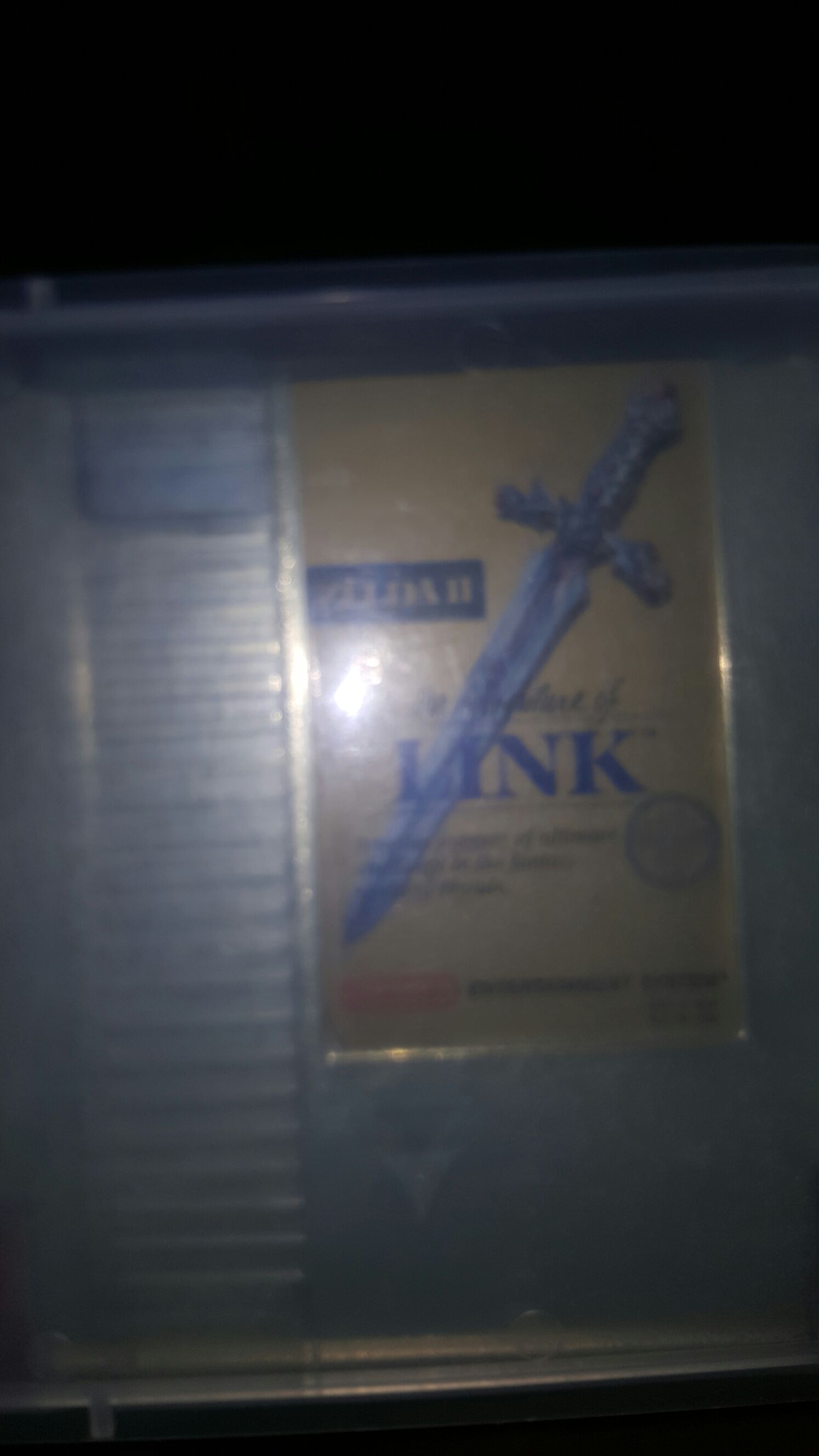 Zelda 2 - Nintendo Entertainment System (NES) video game collectible - Main Image 1