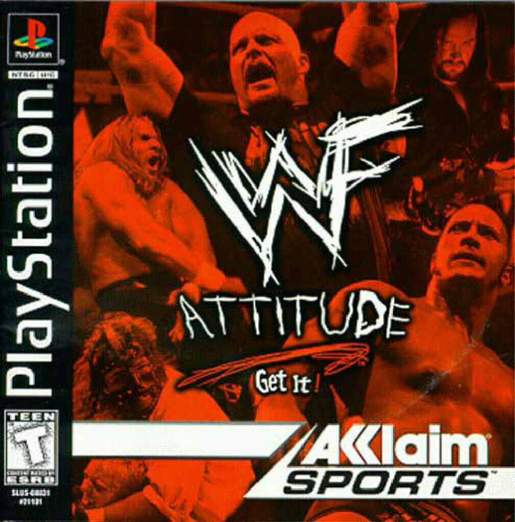 WWF: Attitude - Sony PlayStation (Akklaim - 4) video game collectible - Main Image 2