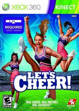 Let’s Cheer Kinect - Microsoft Xbox 360 video game collectible - Main Image 1