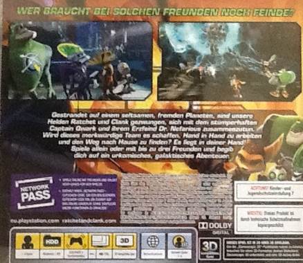 Ratchet & Clank All 4 One - Sony PlayStation 3 (PS3) video game collectible - Main Image 2
