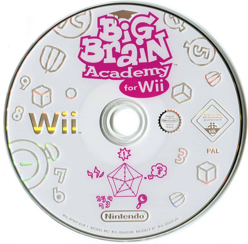Big Brain Academy - Nintendo Wii (Nintendo - 8) video game collectible [Barcode 045496900175] - Main Image 3