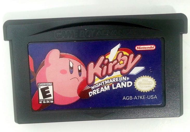Kirby Nightmare in Dream Land - Nintendo Game Boy Advance (GBA) (Nintendo - 1) video game collectible [Barcode 0045496731830] - Main Image 4