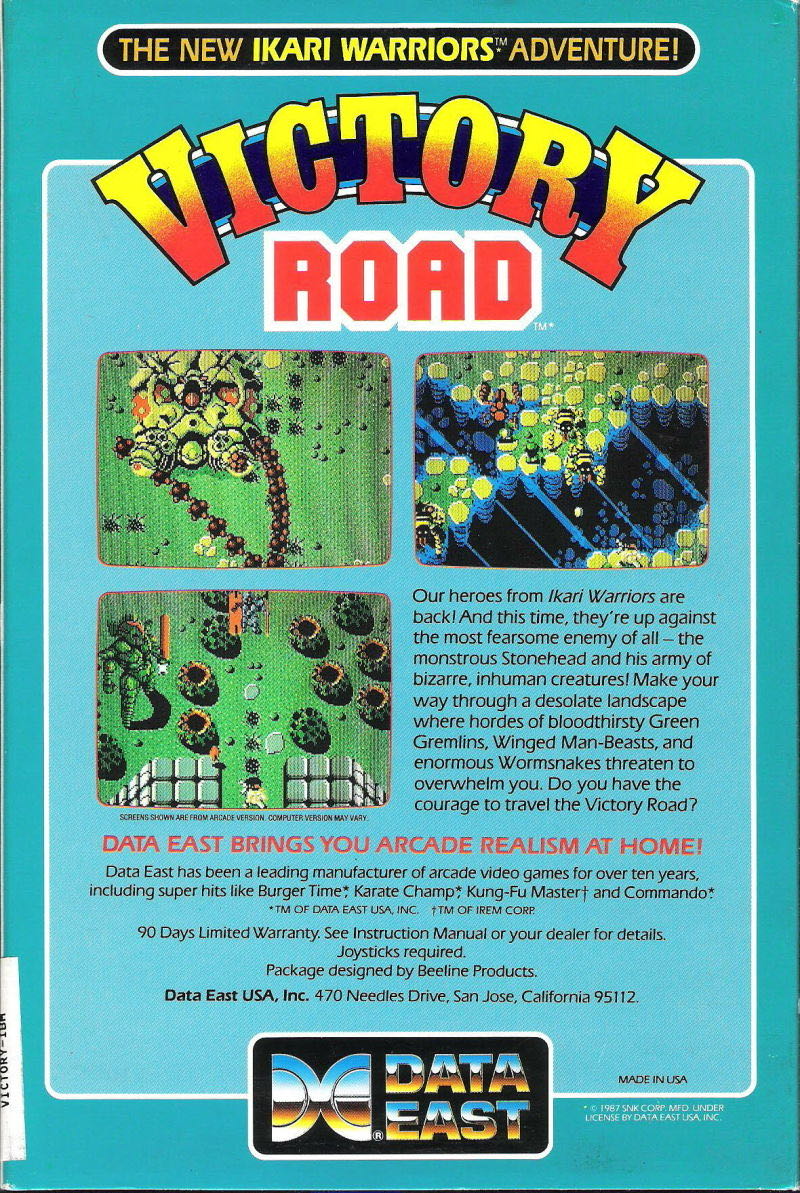 Ikari Warriors II: Victory Road - Nintendo Entertainment System (NES) (SNK Playmore - 2) video game collectible - Main Image 2