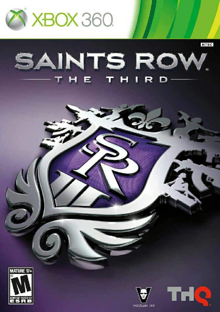 Saints Row The Third - Microsoft Xbox 360 (THQ) video game collectible - Main Image 1