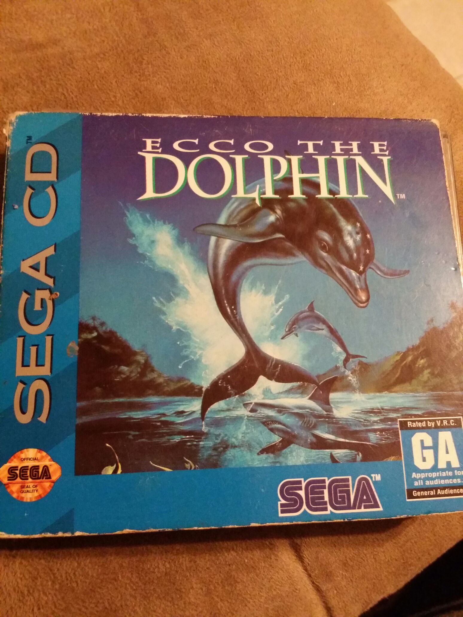 Sega Classics Arcade Collection/Ecco The Dolphin - Sega CD video game collectible - Main Image 2