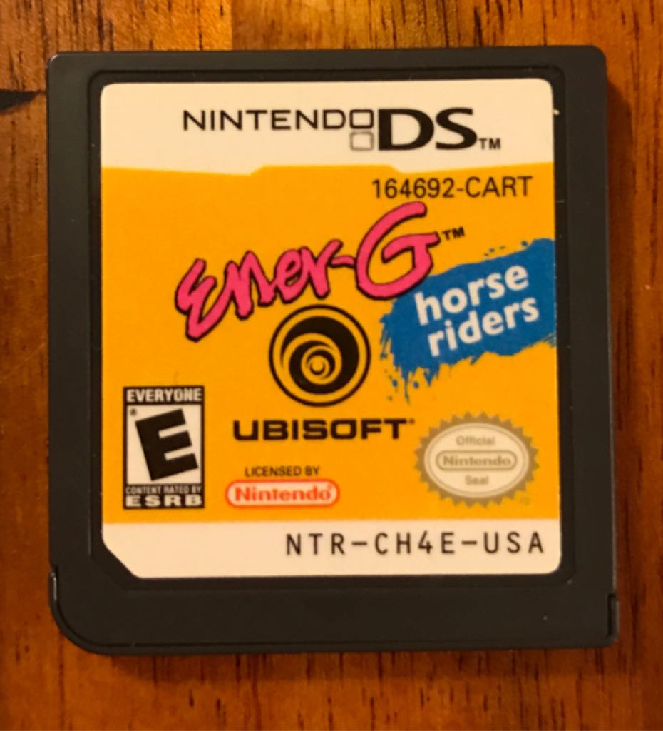 Ener-G Horse Riders - Nintendo DS (Ubisoft) video game collectible [Barcode 008888164692] - Main Image 2