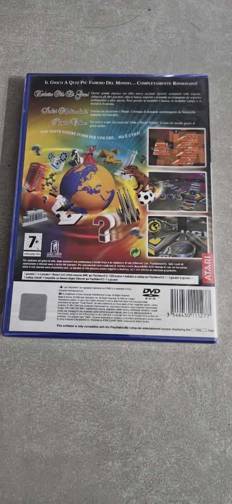 Trivial Pursuit Unlimited - Sony PlayStation 2 (PS2) video game collectible [Barcode 3546430111277] - Main Image 2