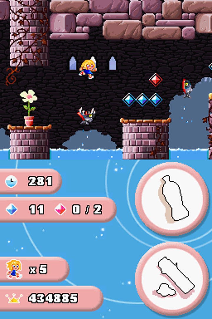 Giana Sisters DS - Nintendo DS (Destineer - 1) video game collectible [Barcode 828068213428] - Main Image 4