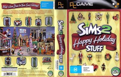 The Sims 2: Happy Holiday Stuff - PC (Electronic Arts/ EA Games - 1) video game collectible - Main Image 2