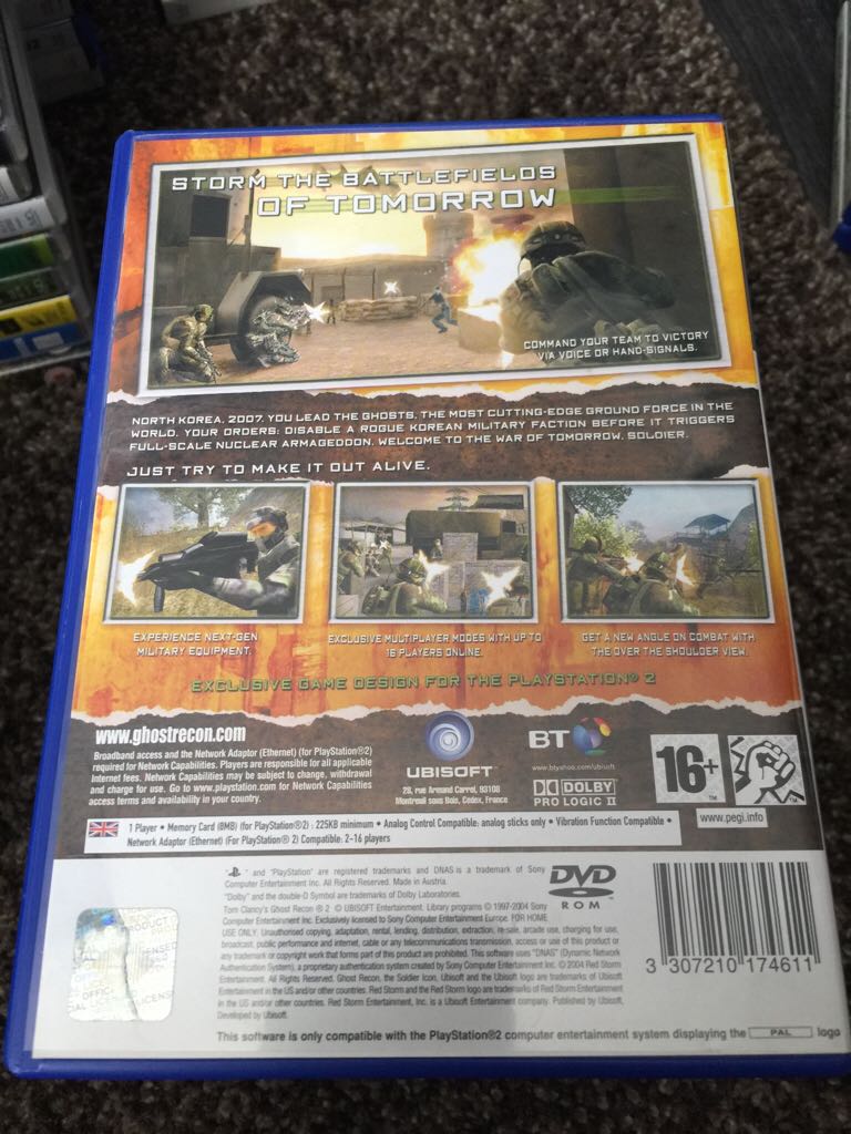 Tom Clancy’s Ghost Recon 2 - Sony PlayStation Portable (PSP) (Ubi Soft - 2) video game collectible [Barcode 3307210174611] - Main Image 2