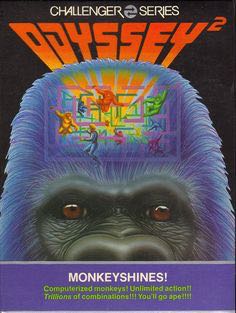 Monkeyshines! - Magnavox Odyssey II (Philips) video game collectible - Main Image 1