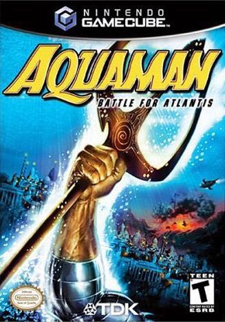 Aquaman: Battle for Atlantis - Nintendo GameCube video game collectible - Main Image 1