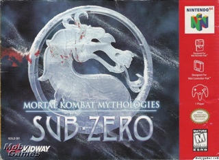 Mortal Kombat Mythologies - Sub-Zero - Nintendo 64 (N64) (1) video game collectible - Main Image 1