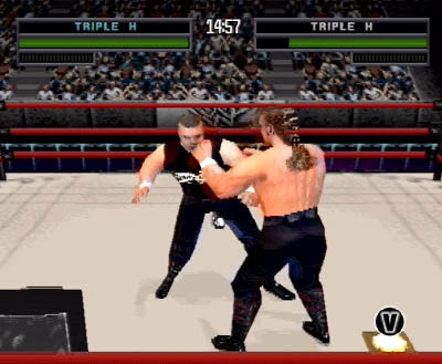 WWF War Zone - Sony PlayStation (Acclaim Entertainment - 1-4) video game collectible [Barcode 021481211587] - Main Image 3