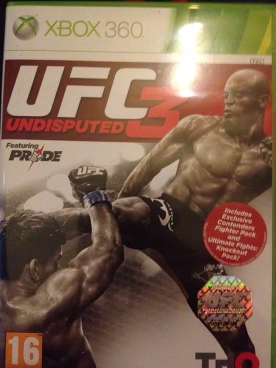 UFC Undispued 3 - Microsoft Xbox 360 (THQ) video game collectible [Barcode 4005209160902] - Main Image 1