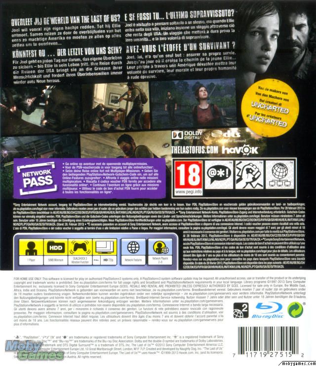 The Last Of Us - Sony PlayStation 3 (PS3) video game collectible - Main Image 2