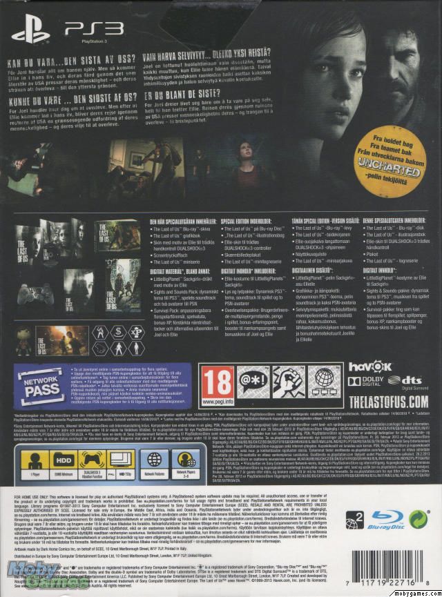 The Last Of Us - Sony PlayStation 3 (PS3) video game collectible - Main Image 2