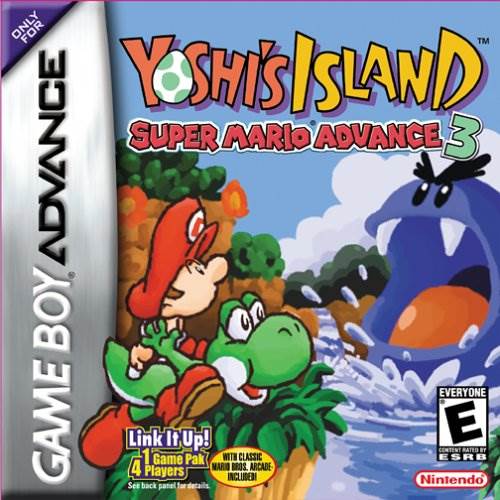 Yoshi’s Island Super Mario Advance 3 - Nintendo Game Boy Advance (GBA) video game collectible - Main Image 1
