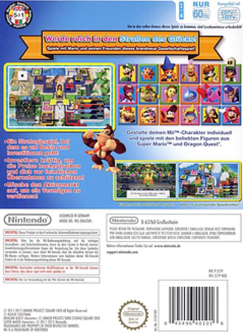 Strassen des Glücks / Fortune Street / Itadaki Street - Nintendo Wii (Square Enix - 4) video game collectible [Barcode 045496401016] - Main Image 2