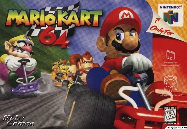 Mariokart 64 (CIB) - Nintendo 64 (N64) (Nintendo - 1-4) video game collectible - Main Image 1