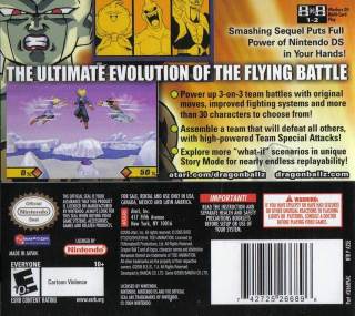 Dragon Ball Z: Supersonic Warriors 2 - Nintendo DS (Atari - 1) video game collectible [Barcode 742725266896] - Main Image 2
