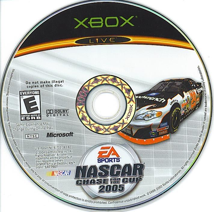 Nascar 2005 Chase For The Cup - Microsoft Xbox (Ea Sports - 1-2) video game collectible [Barcode 014633147766] - Main Image 3