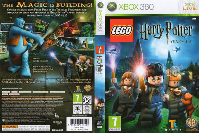 LEGO Harry Potter: Years 1-4 - Microsoft Xbox 360 (1-2) video game collectible [Barcode 9325336102350] - Main Image 2