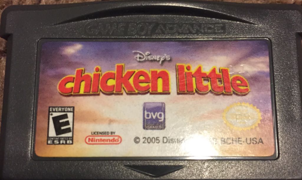 Chicken Little - Nintendo Game Boy Advance (GBA) (Disney - 1) video game collectible [Barcode 712725001872] - Main Image 2
