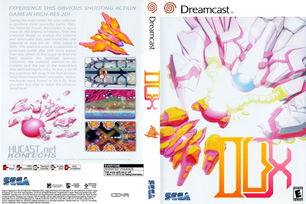 Dux - Sega Dreamcast (Hucast - 1) video game collectible - Main Image 2