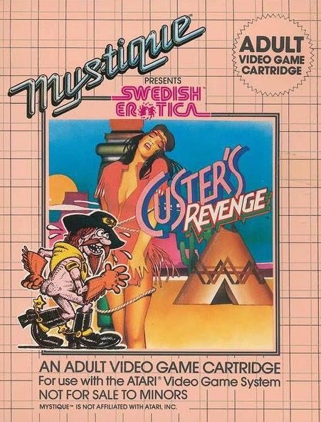 Custer’s Revenge - Atari 2600 (Mystique - 1) video game collectible - Main Image 1
