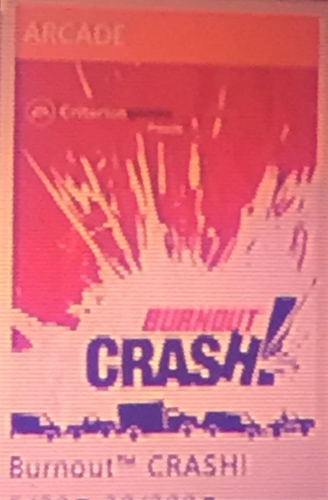 Burnout Crash - Microsoft Xbox 360 video game collectible - Main Image 1