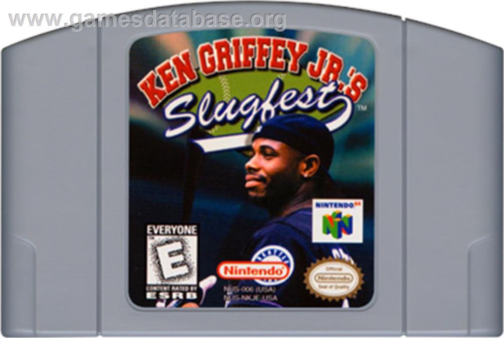 Ken Griffey Jr.’s Slugfest - Nintendo 64 (N64) (Nintendo - 1-4) video game collectible [Barcode 045496870447] - Main Image 3
