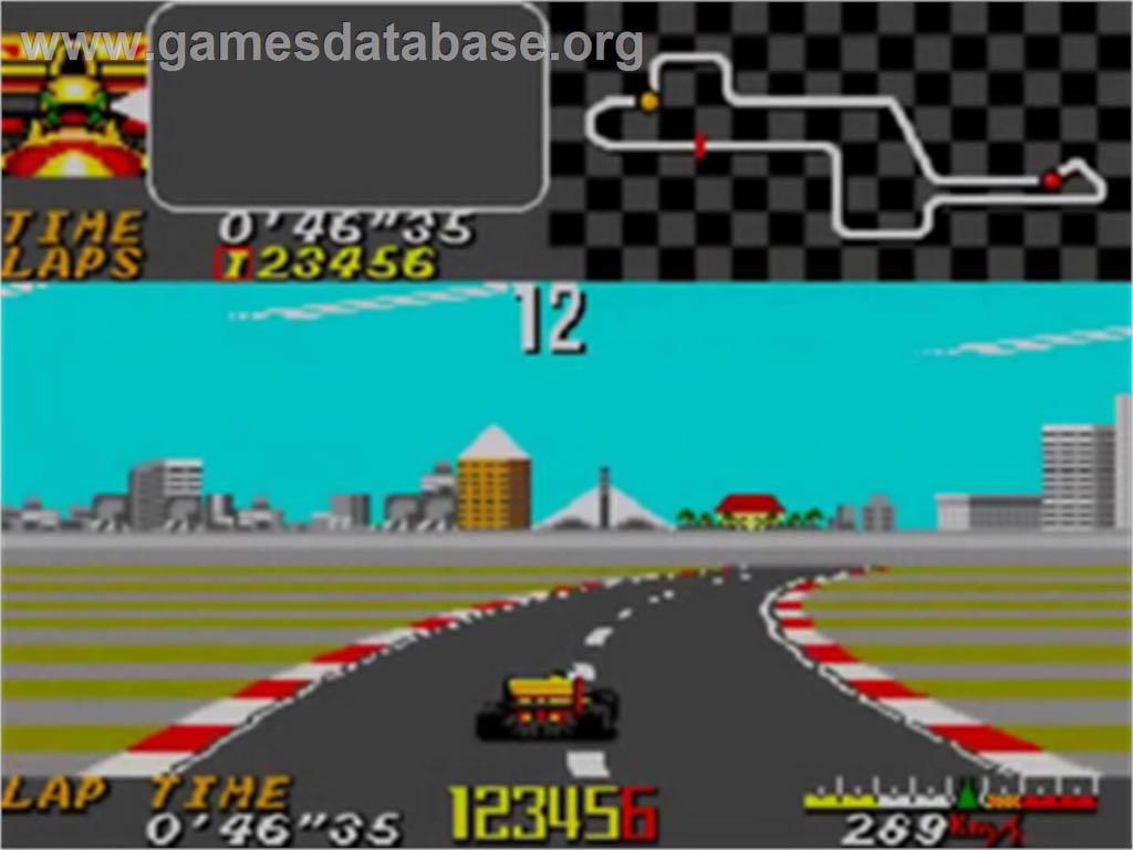 Ayrton Senna’s Super Monaco GP II - Sega Mega Drive (Sega - 1-2) video game collectible [Barcode 4974365555146] - Main Image 2