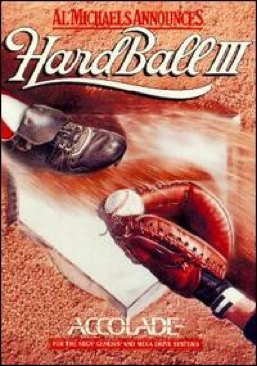 HardBall III - Sega Genesis (Mega Drive) (Accolade - 1-2) video game collectible [Barcode 015605032080] - Main Image 1