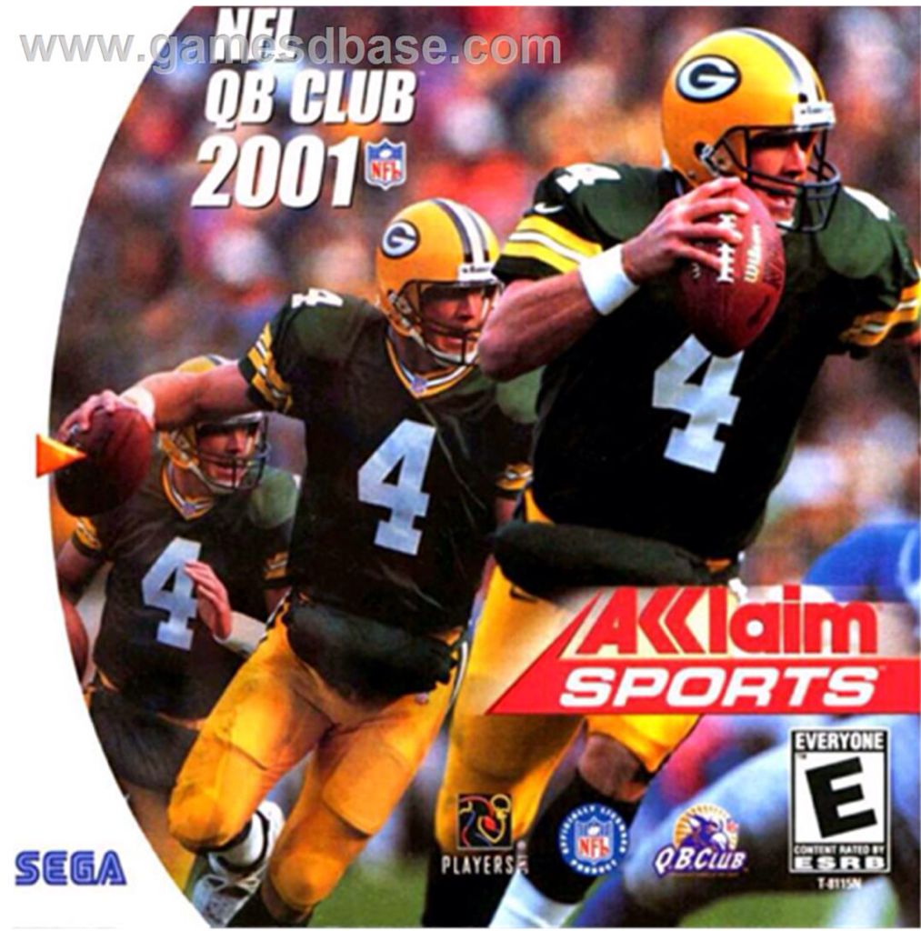 Nfl Qb Club 2001 - Sega Dreamcast video game collectible - Main Image 1