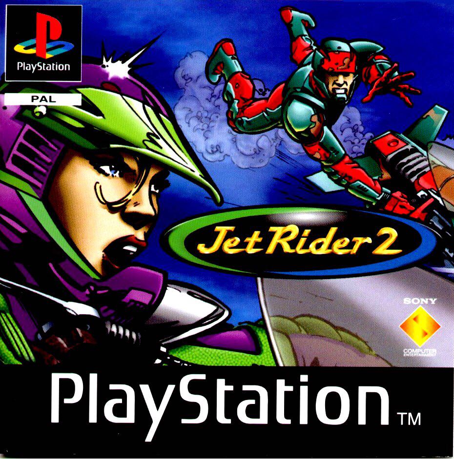 Jet Rider - Sony PlayStation (Sony) video game collectible [Barcode 711719645528] - Main Image 2