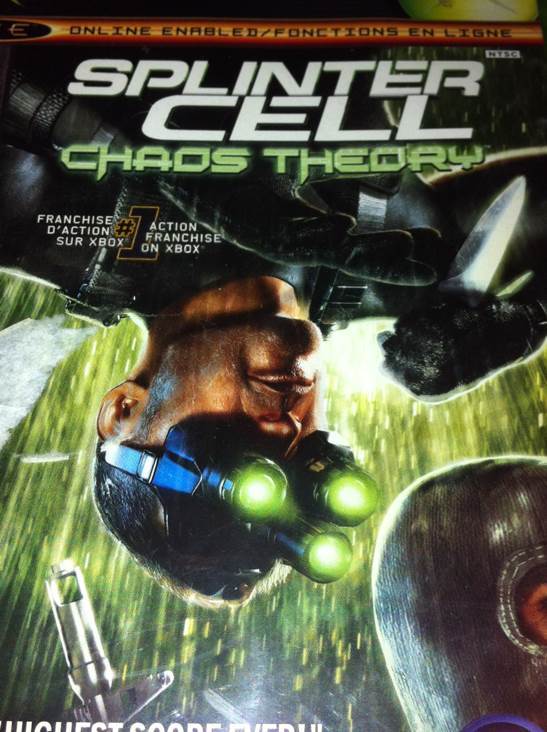 Splinter Cell 3 : Chaos Theory - Microsoft Xbox video game collectible - Main Image 1