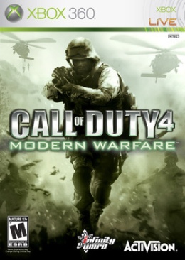 Call of Duty 4: Modern Warfare - Microsoft Xbox 360 (Activision - 1) video game collectible [Barcode 777723452057] - Main Image 1