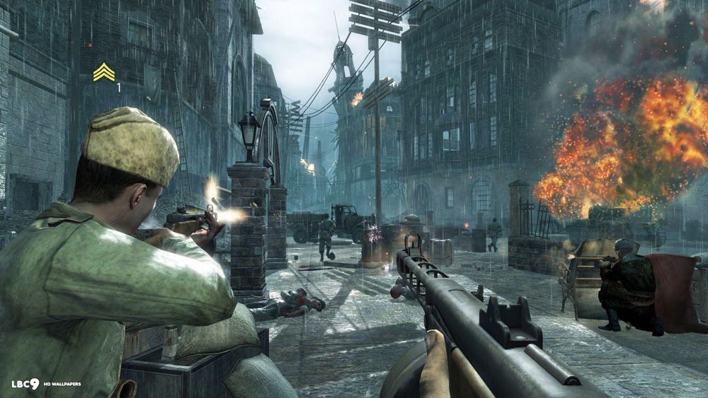 Call Of Duty: World At War - Microsoft Xbox 360 (Activision - 16) video game collectible [Barcode 047875840805] - Main Image 3