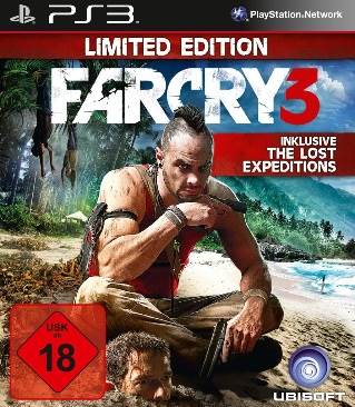 Far Cry 3 - Sony PlayStation 3 (PS3) (Ubisoft - 1) video game collectible [Barcode 3307215639573] - Main Image 1