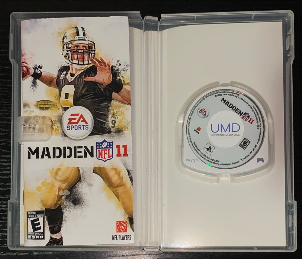 Madden NFL 11 - Sony PlayStation Portable (PSP) (Ea Sports - 1) video game collectible [Barcode 014633363869] - Main Image 3