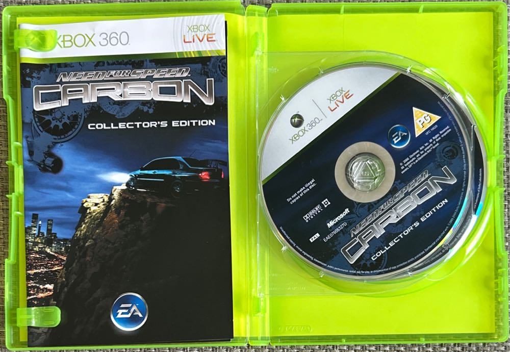 Need for Speed: Carbon - Collectors Edition - Microsoft Xbox 360 video game collectible [Barcode 5030930053833] - Main Image 3