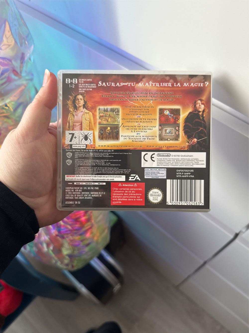 Harry Potter et la coupe de feu - Nintendo DS video game collectible [Barcode 5030931052583] - Main Image 2