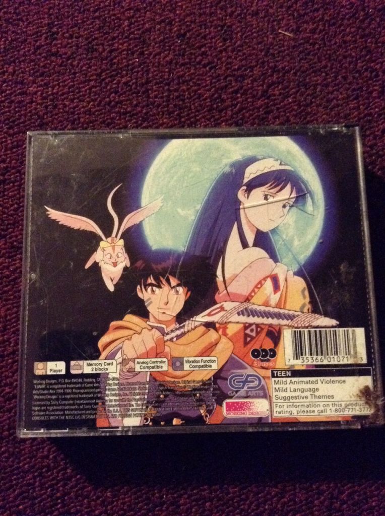 Lunar 2 Eternal Blue Complete - Sony PlayStation video game collectible - Main Image 2