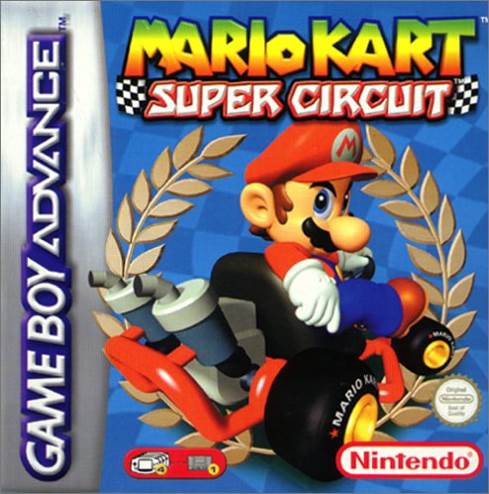 Mario Kart Super Circuit - Nintendo Game Boy Advance (GBA) video game collectible - Main Image 1