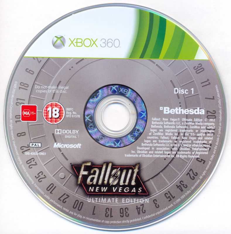 Fallout New Vegas Ultimate Edition - Microsoft Xbox 360 video game collectible [Barcode 0093155142084] - Main Image 3