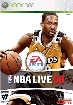 NBA Live 08 - Microsoft Xbox 360 (Electronic Arts - 4) video game collectible [Barcode 014633358346] - Main Image 1