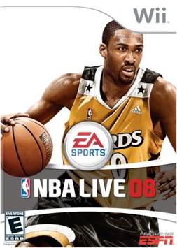 NBA LIVE 08 - Nintendo Wii (Ea Sports) video game collectible [Barcode 014633359749] - Main Image 1